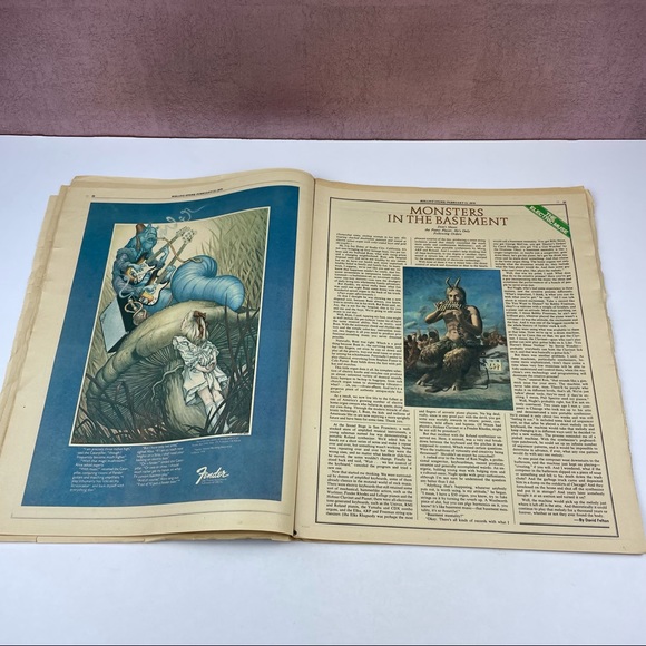 Vintage Rolling Stone Magazine Ken Kesey The Electric Muse February 13, 1975 - Picture 6 of 6